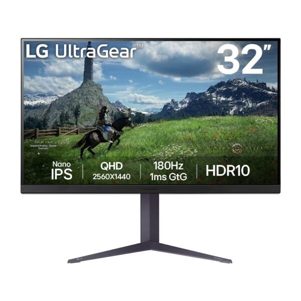 LG 32GS85Q-B.ATM Gaming Monitor (Nano IPS 2K 180Hz)