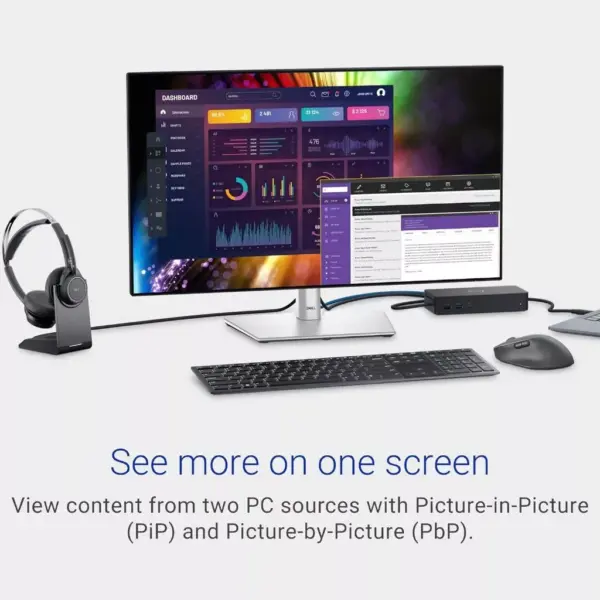 Dell U2724D UltraSharp 27 Inch QHD (2560x1440) Monitor - Image 2